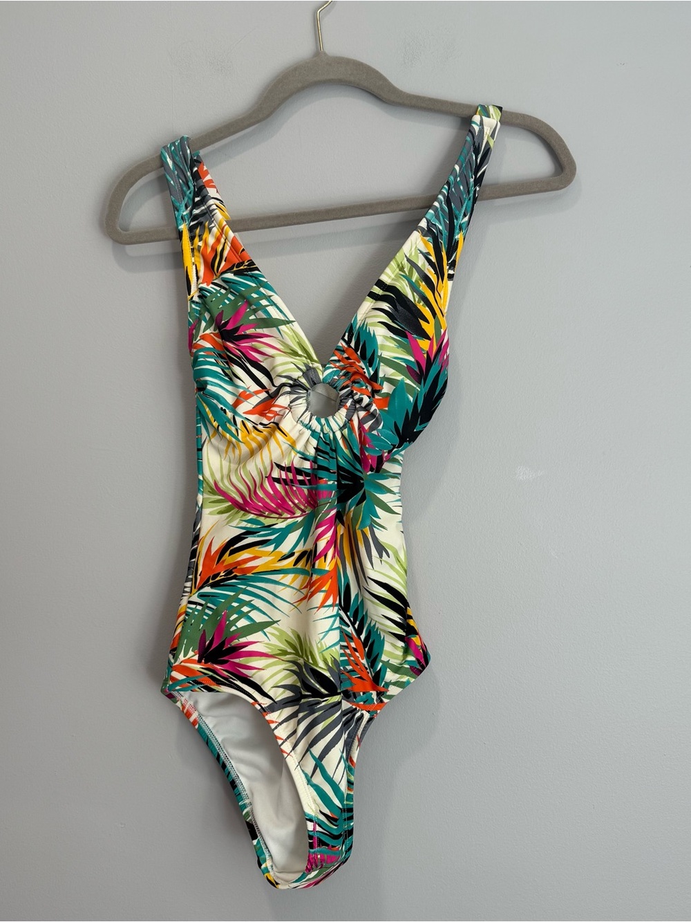 Shade & Shore Patterned One-Piece Swimsuit